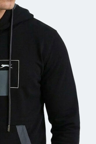 Slazenger VANDA Men's Sweatshirt Black - Thumbnail