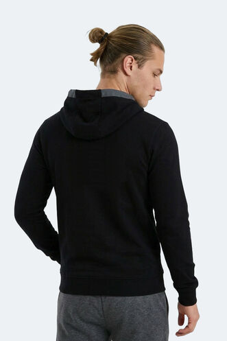 Slazenger VANDA Men's Sweatshirt Black - Thumbnail