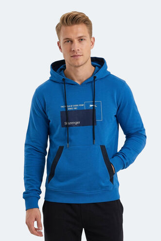 Slazenger VANDA Men's Sweatshirt Blue - Thumbnail