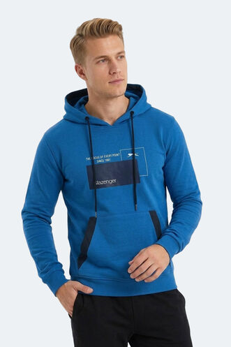 Slazenger VANDA Men's Sweatshirt Blue - Thumbnail