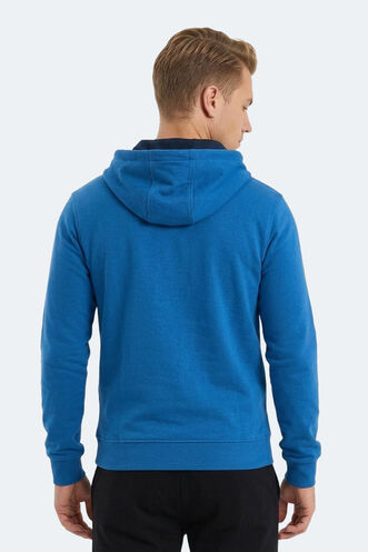 Slazenger VANDA Men's Sweatshirt Blue - Thumbnail