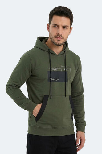 Slazenger VANDA Men's Sweatshirt Khaki - Thumbnail
