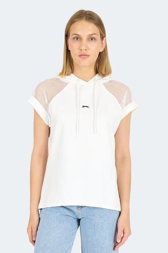 Slazenger - Slazenger VANKA Kadın Tişört Ekru