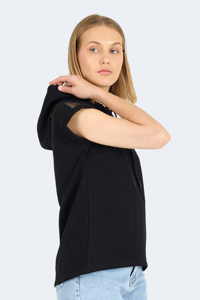 Slazenger VANKA Kadın Tişört Siyah