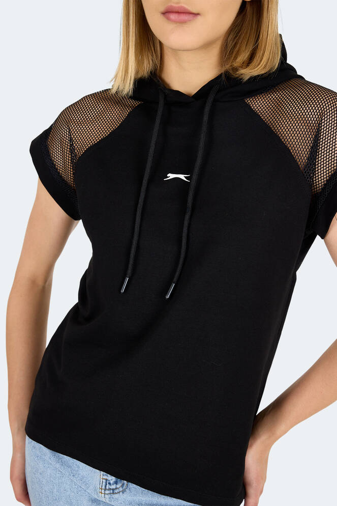 Slazenger VANKA Kadın Tişört Siyah