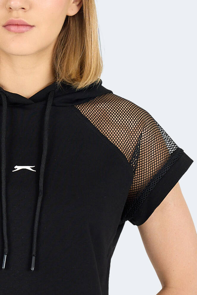 Slazenger VANKA Kadın Tişört Siyah