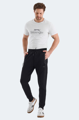 Slazenger VARUNA Men's Sweatpants Black - Thumbnail