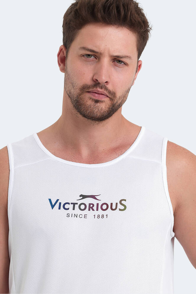 Slazenger VASANTA Erkek T-Shirt Beyaz