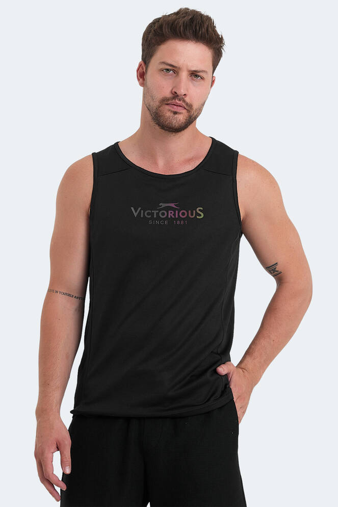 Slazenger VASANTA Erkek T-Shirt Siyah