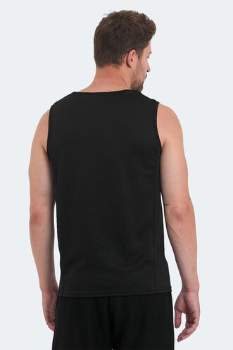 Slazenger VASANTA Erkek T-Shirt Siyah - Thumbnail