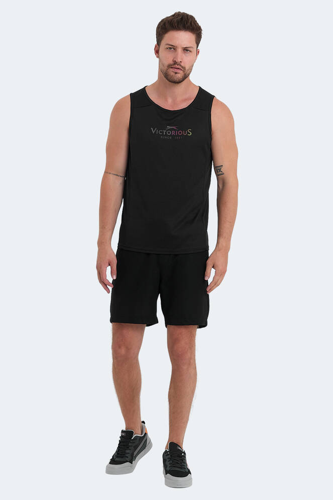 Slazenger VASANTA Erkek T-Shirt Siyah