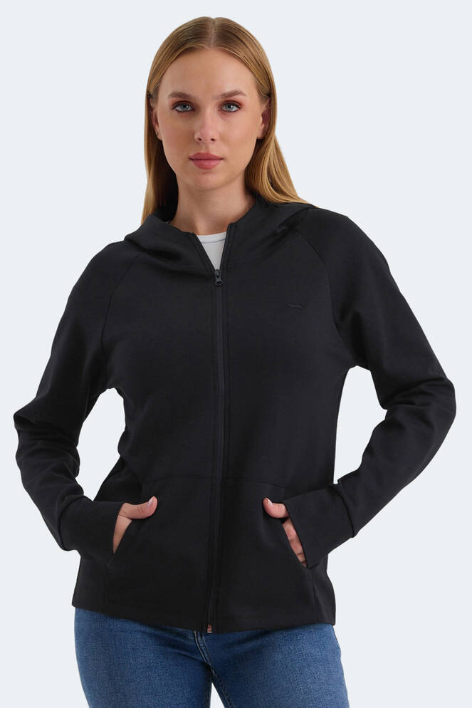 Slazenger VASCO Women's Sweatshirt Black
