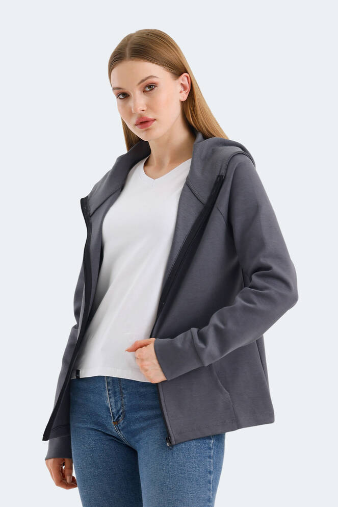 Slazenger VASCO Women's Sweatshirt Dark Grey