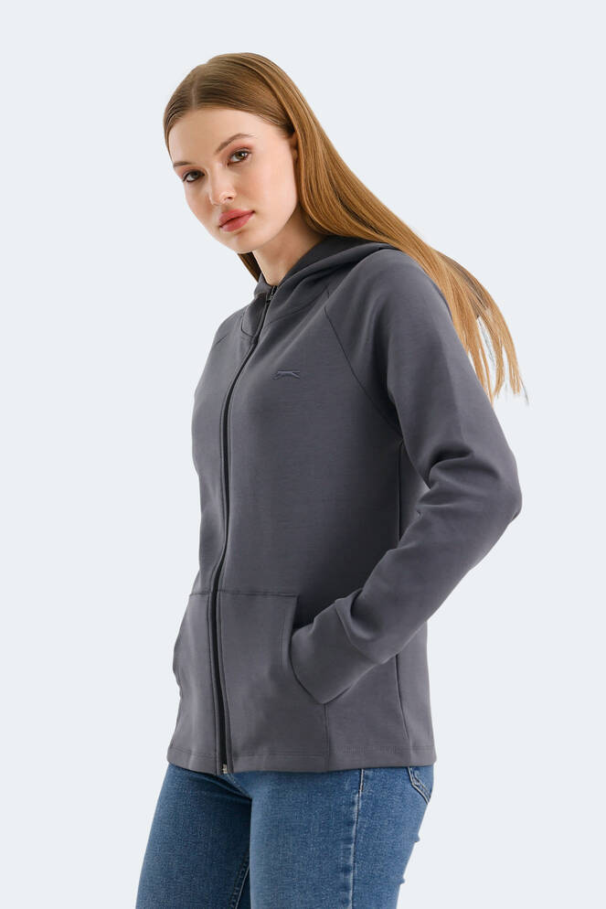 Slazenger VASCO Women's Sweatshirt Dark Grey