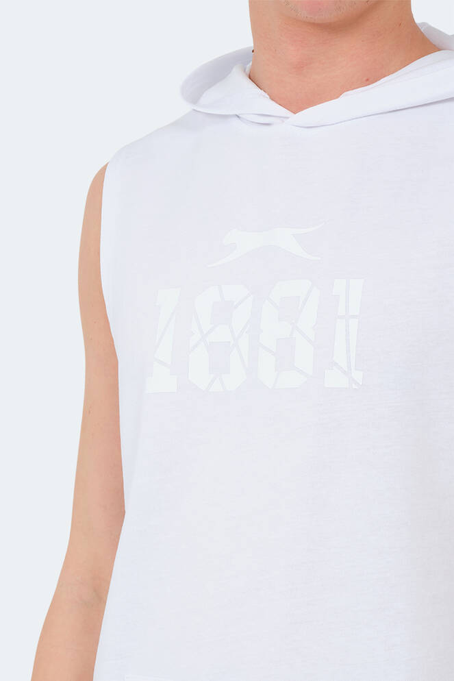 Slazenger VASILISA Erkek T-Shirt Beyaz