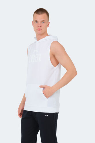 Slazenger VASILISA Erkek T-Shirt Beyaz - Thumbnail
