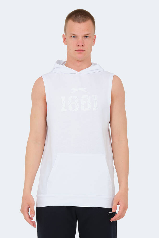 Slazenger VASILISA Erkek T-Shirt Beyaz