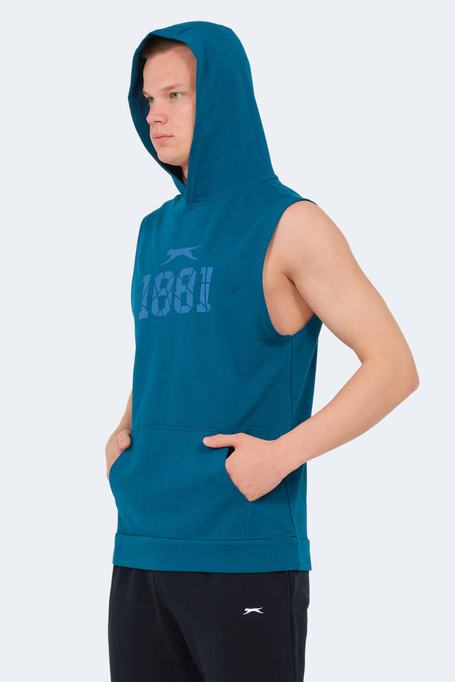 Slazenger VASILISA Erkek T-Shirt Petrol