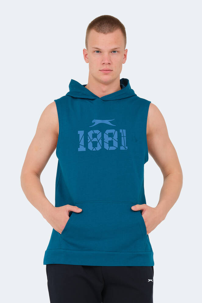 Slazenger VASILISA Erkek T-Shirt Petrol