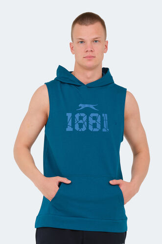 Slazenger - Slazenger VASILISA Erkek T-Shirt Petrol