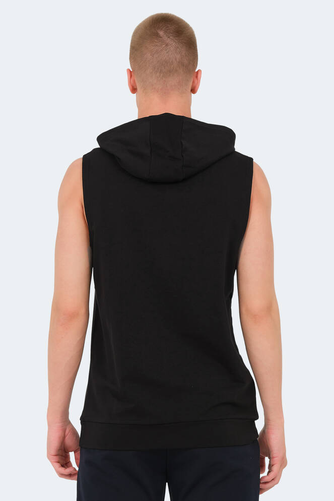 Slazenger VASILISA Erkek T-Shirt Siyah