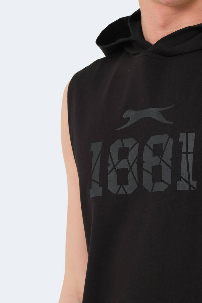 Slazenger VASILISA Erkek T-Shirt Siyah