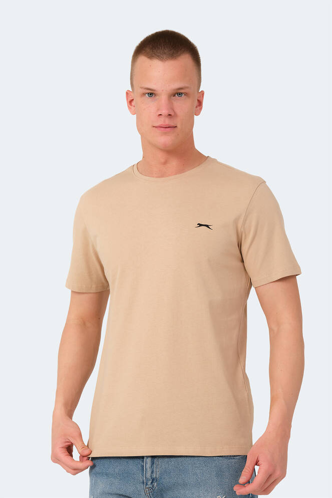 Slazenger VEDA Erkek T-Shirt Bej