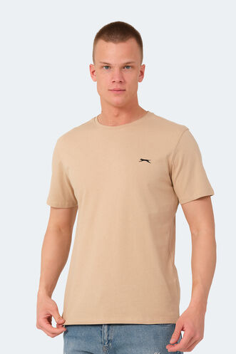 Slazenger - Slazenger VEDA Erkek T-Shirt Bej