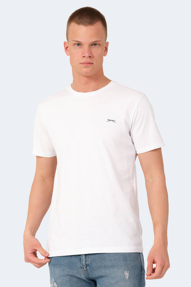 Slazenger VEDA Erkek T-Shirt Beyaz