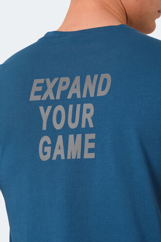 Slazenger VEDA Erkek T-Shirt Petrol - Thumbnail