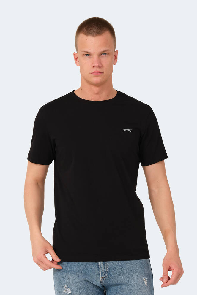 Slazenger VEDA Erkek T-Shirt Siyah