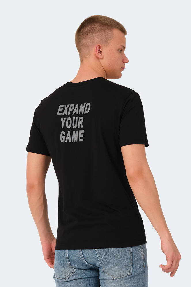 Slazenger VEDA Erkek T-Shirt Siyah