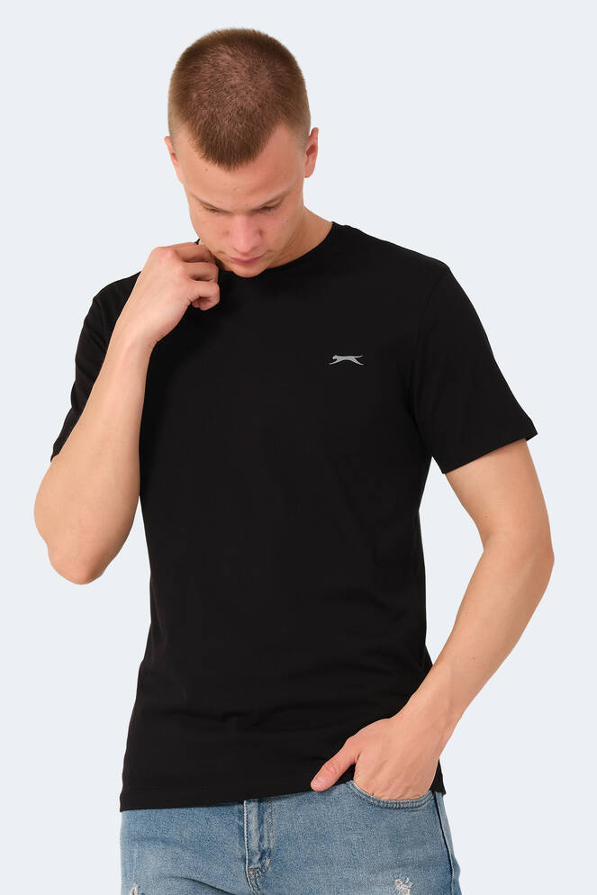 Slazenger VEDA Erkek T-Shirt Siyah