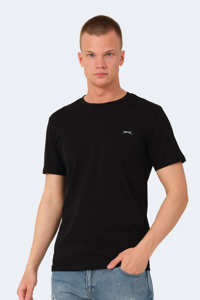 Slazenger VEDA Erkek T-Shirt Siyah