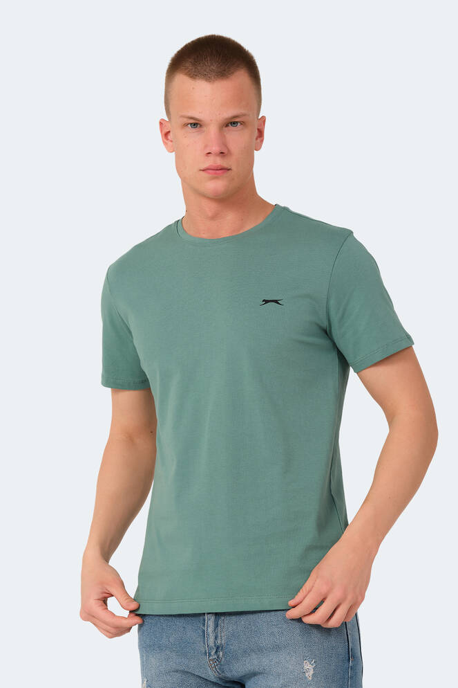 Slazenger VEDA Erkek T-Shirt Deniz Yeşili