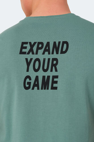 Slazenger VEDA Erkek T-Shirt Deniz Yeşili - Thumbnail