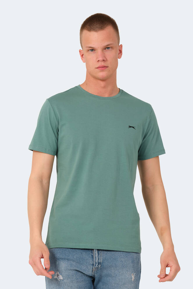 Slazenger VEDA Erkek T-Shirt Deniz Yeşili