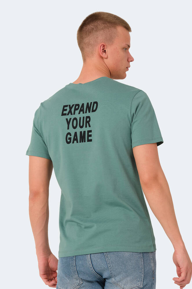 Slazenger VEDA Erkek T-Shirt Deniz Yeşili