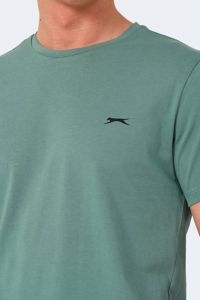 Slazenger VEDA Erkek T-Shirt Deniz Yeşili