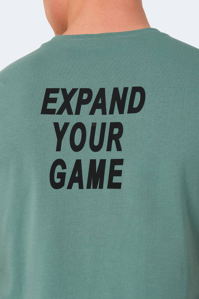 Slazenger VEDA Erkek T-Shirt Deniz Yeşili