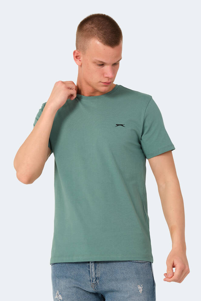 Slazenger VEDA Erkek T-Shirt Deniz Yeşili