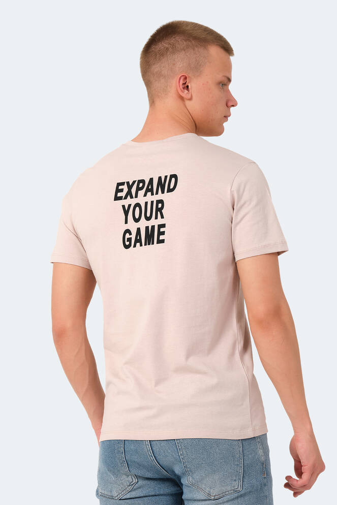 Slazenger VEDA Erkek T-Shirt Taş Gri