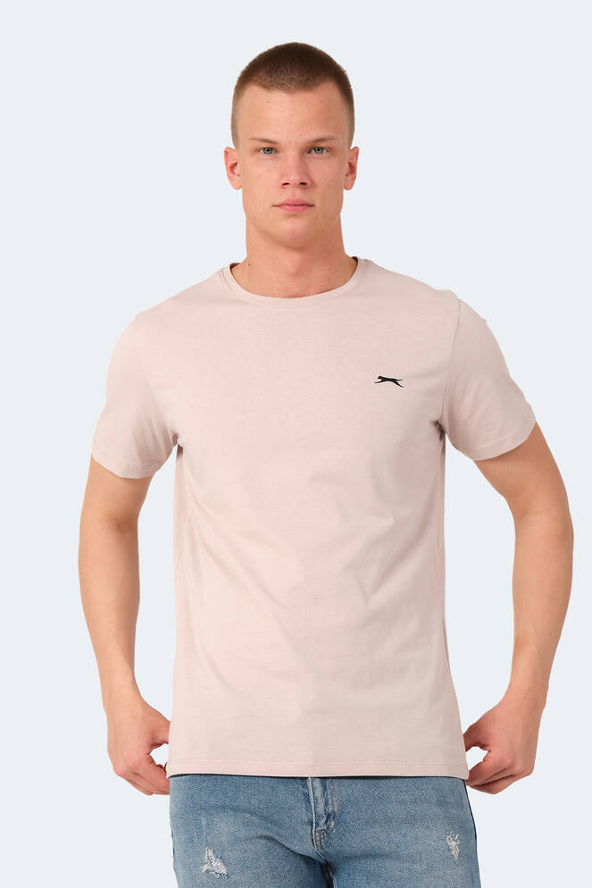 Slazenger VEDA Erkek T-Shirt Taş Gri