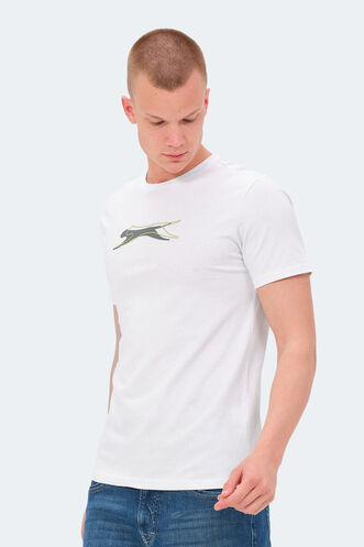 Slazenger VEDRAN Erkek T-Shirt Beyaz - Thumbnail