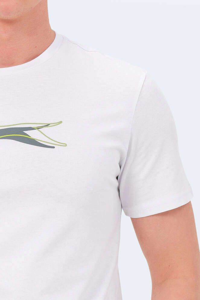 Slazenger VEDRAN Erkek T-Shirt Beyaz