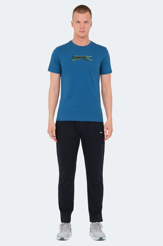 Slazenger VEDRAN Erkek T-Shirt Petrol - Thumbnail