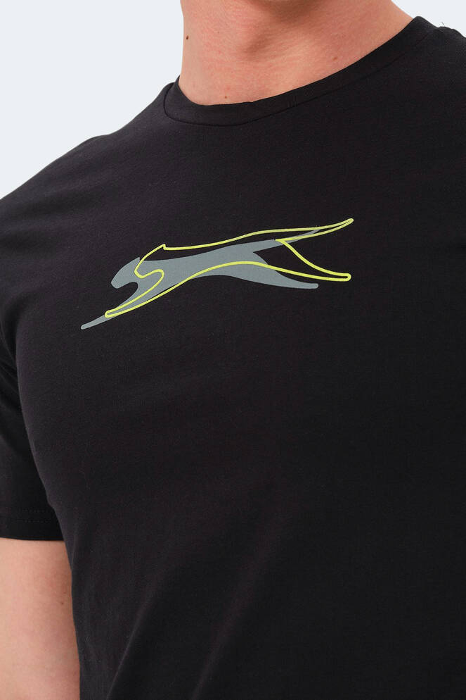 Slazenger VEDRAN Erkek T-Shirt Siyah