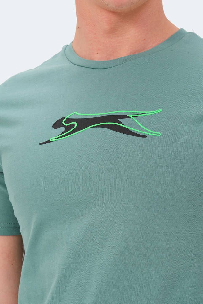 Slazenger VEDRAN Erkek T-Shirt Deniz Yeşili