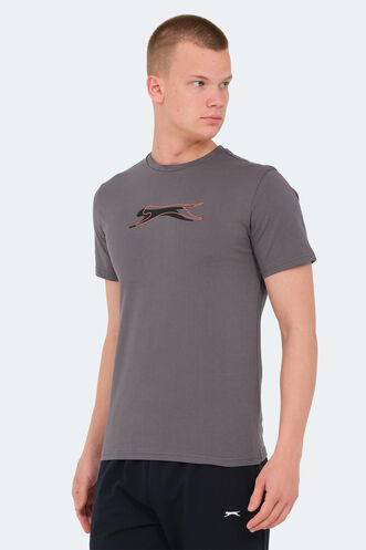 Slazenger VEDRAN Men's T-Shirt Dark Gray - Thumbnail