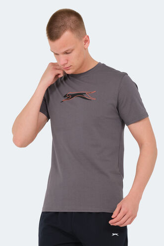 Slazenger VEDRAN Men's T-Shirt Dark Gray - Thumbnail